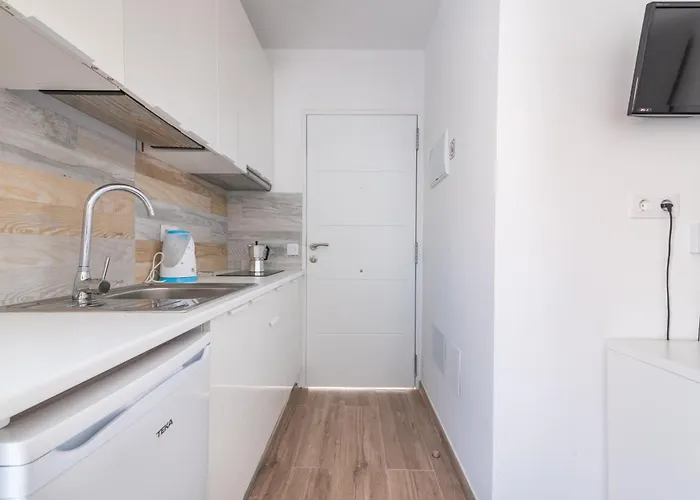 아파트 Atico Luminoso Centrico Con Terraza Privada 아로나