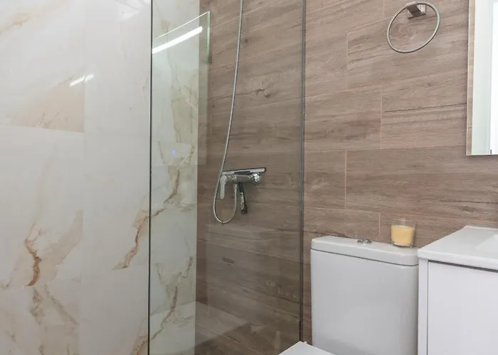아파트 Atico Luminoso Centrico Con Terraza Privada 아로나